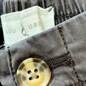 Lou & Grey Women's Pants XL Gray Cargo Super Soft